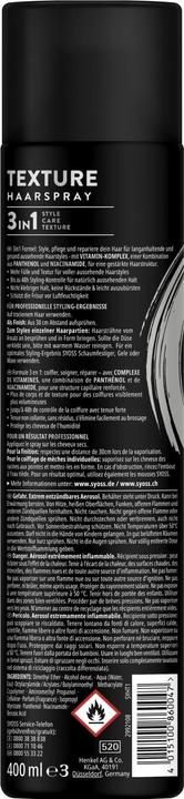 Produktbild Syoss Haarspray Texture 400ml (400 ml)