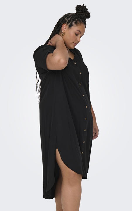 Produktbild Only CARNEWDENIZIA Langes Kleid Hemdblusenkleid (46)