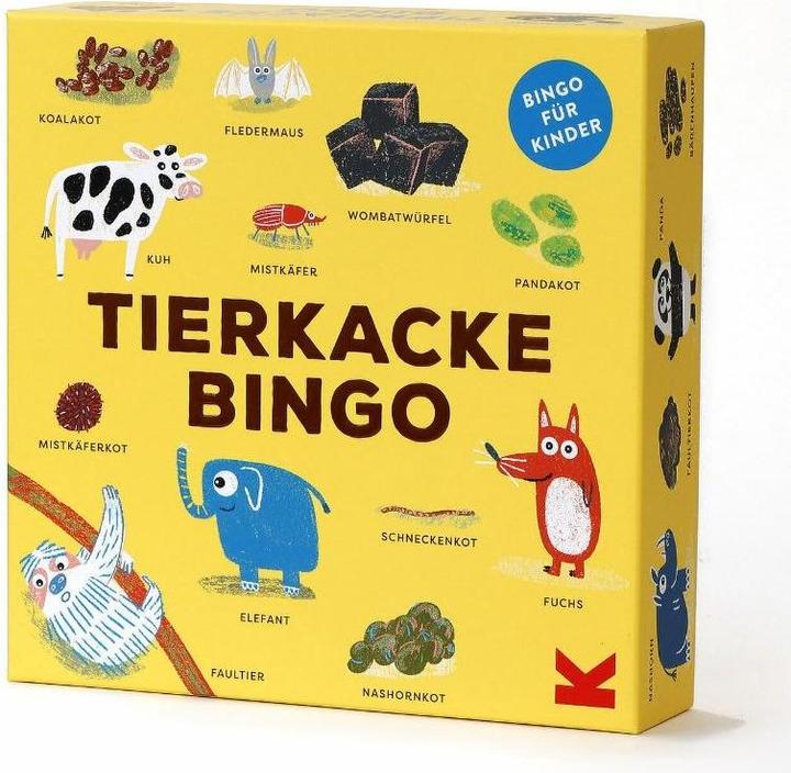 Animal Poop Bingo (German)