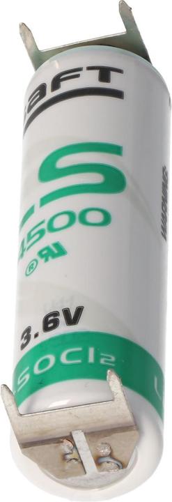 Immagine prodotto Saft Batteria LS14500 AA con connessione di stampa, 2 stampe - / 2 stampe + (2 pz., AA, 2600 mAh)