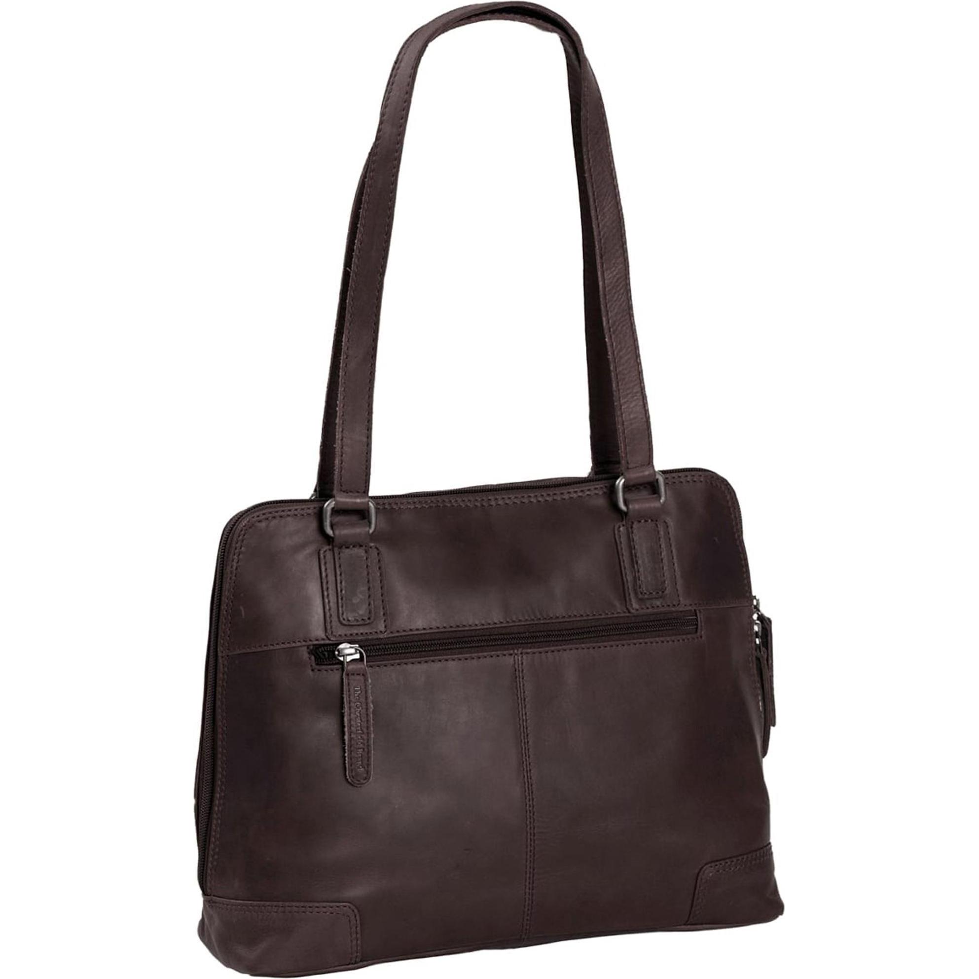 Thumbnail - The Chesterfield Brand, Handtasche, Wax Pull Up Schultertasche Leder 30 cm Laptopfach, Braun