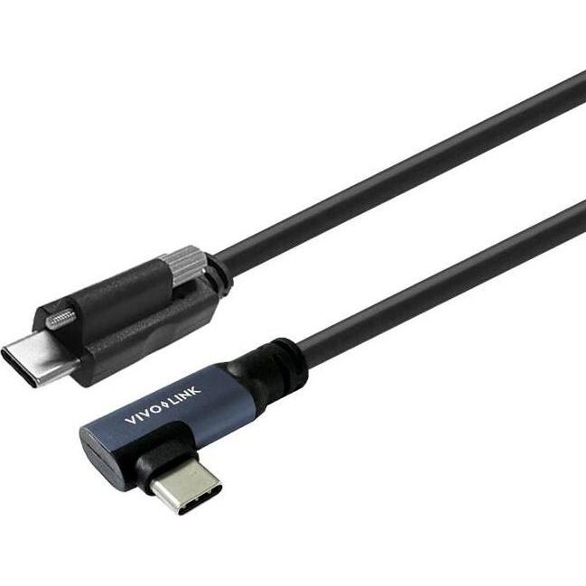 Vivolink USB-C to USB-C Cable Angled, Cavo USB