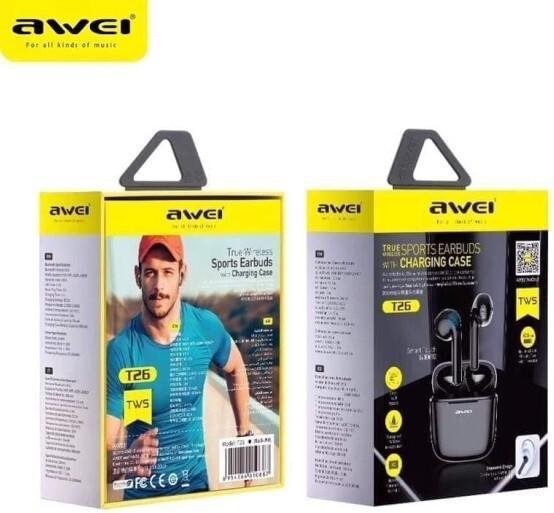 Produktbild Awei T26 (Aktive Geräuschunterdrückung, 3 h, Kabellos)