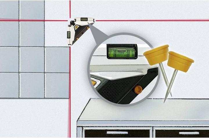 Actual product image Laserliner SuperSquare-Laser 4 ground line laser