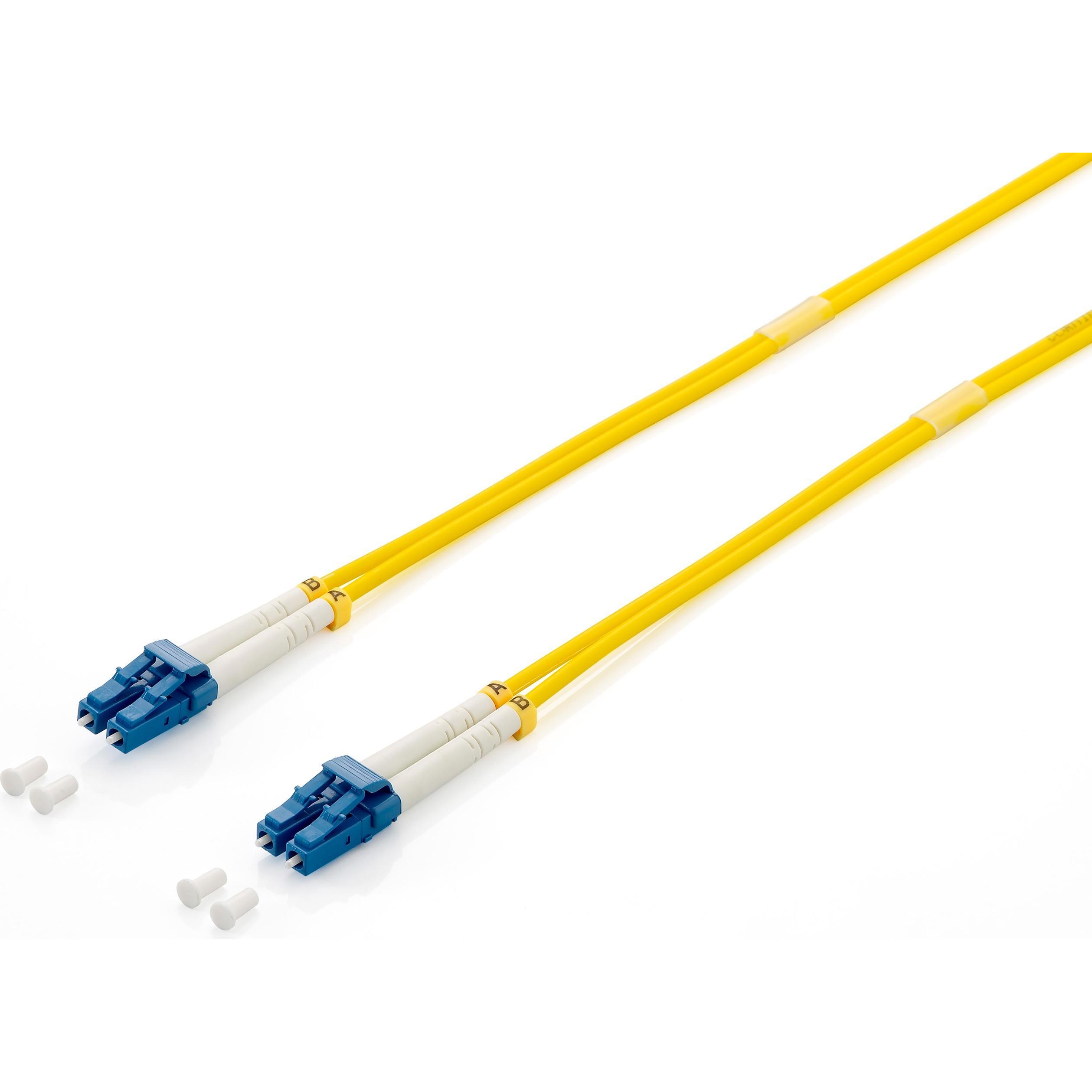 equip LWL Patchkabel LC->LC Singlemode Duplex OS2 ge (10 m), Netzwerkkabel