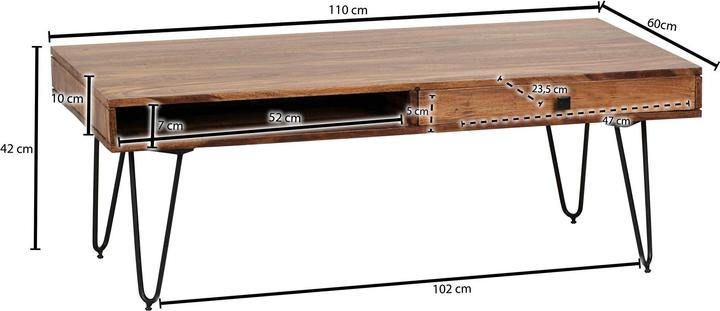 Produktbild Wohnling Bagli (120 x 60 x 40 cm)