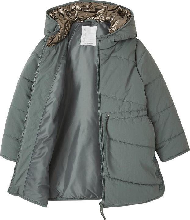 Actual product image Vertbaudet Mädchen Light-Steppmantel mit Kapuze, Wattierung Recycling-Polyester (86)