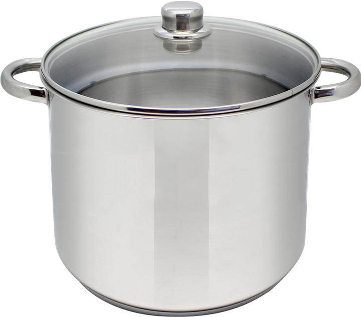 Actual product image ELO Stahlwaren Basic (24 cm, Pot, Stainless steel)