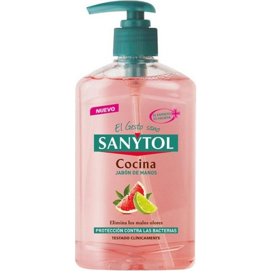 Thumbnail - Sanytol, Handseife, ANTIBACTERIAS jabón manos cocina dosificador 250 ml (Flüssigseife, 250 ml)