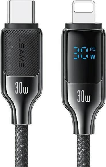 Produktbild Usams USB C – Lightning (1.20 m, USB 2.0, 30 W)