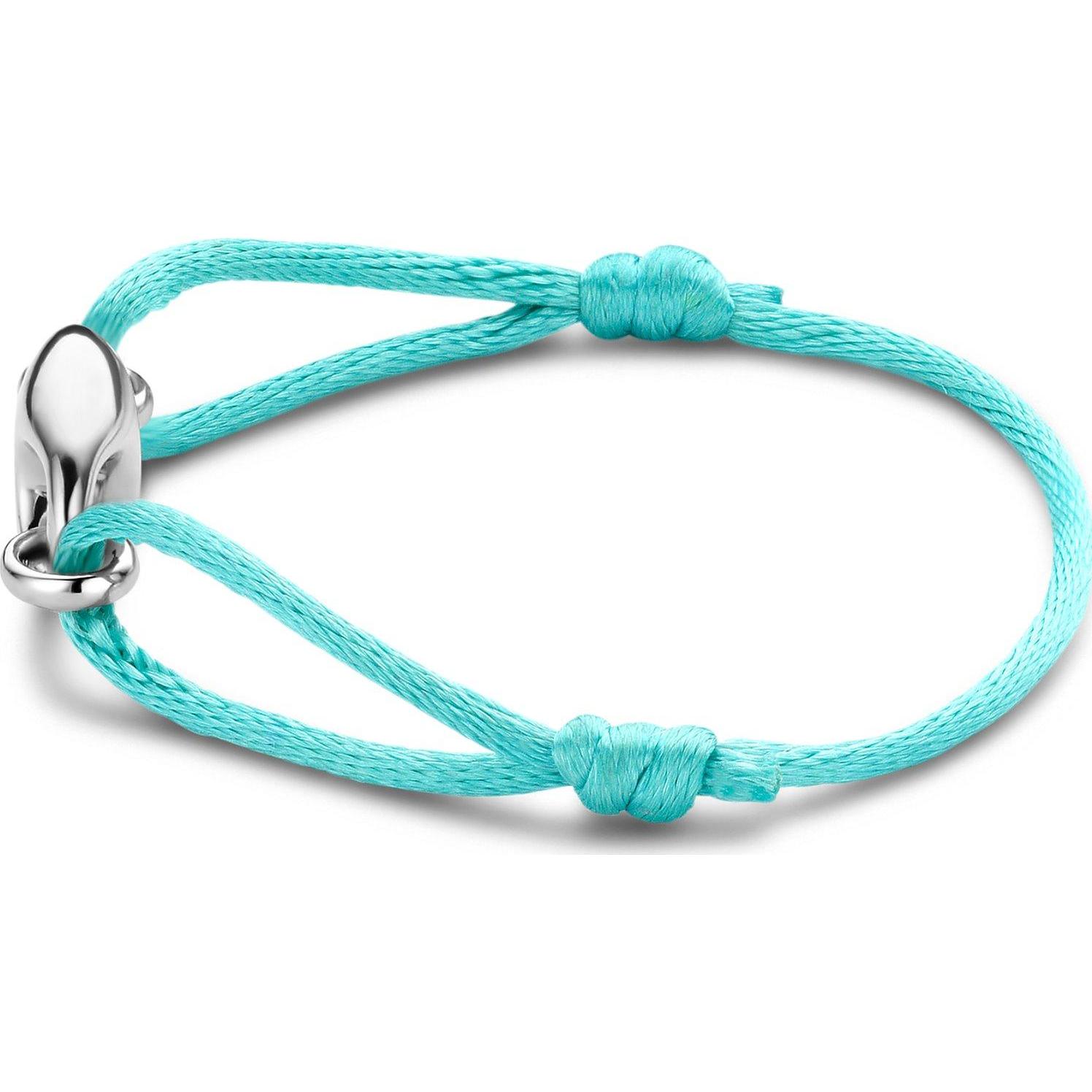 Thumbnail - Ti Sento Milano, Armschmuck, Armband, (20 cm, Textil, 925er Silber)