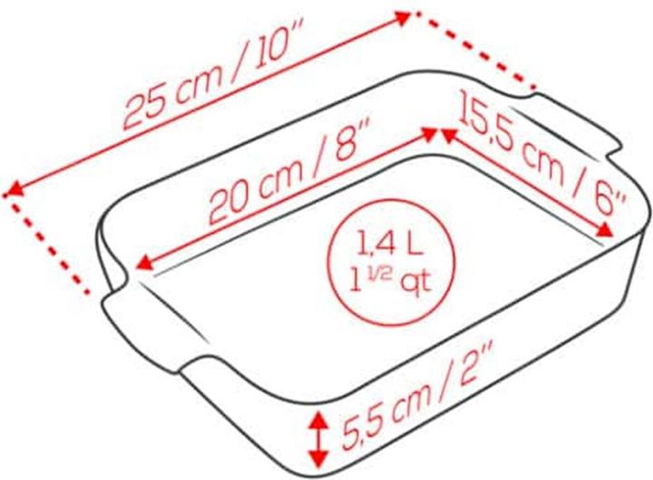 Produktbild Peugeot Auflaufform 'Appolia'