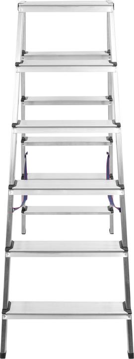 Actual product image Stier Steps Stepladder 2x6 steps accessible on both sides FI-6 (Stepladder)