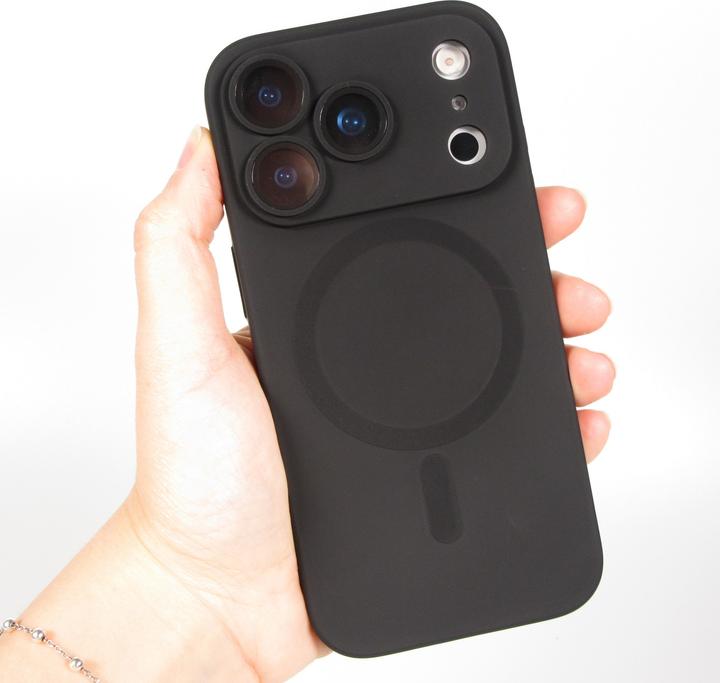 Image du produit PhoneLook Coque Gel souple avec vitre de protection caméra MagSafe (Apple iPhone 17 Pro)