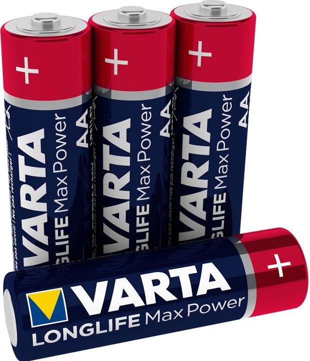 Productafbeelding Varta LongLife Max Power (4 Pcs., AA, 2980 mAh)