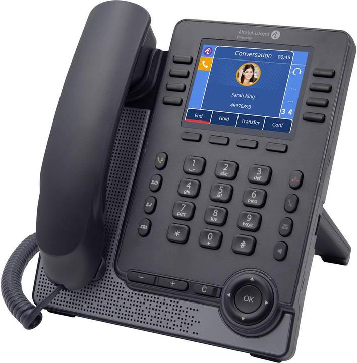 Actual product image Alcatel Lucent Enterprise corded telephone, VoIP Aclatel M7 DeskPhone