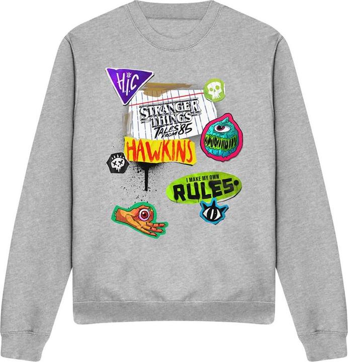 Produktbild Stranger Scrapbook Icons Sweatshirt (L)