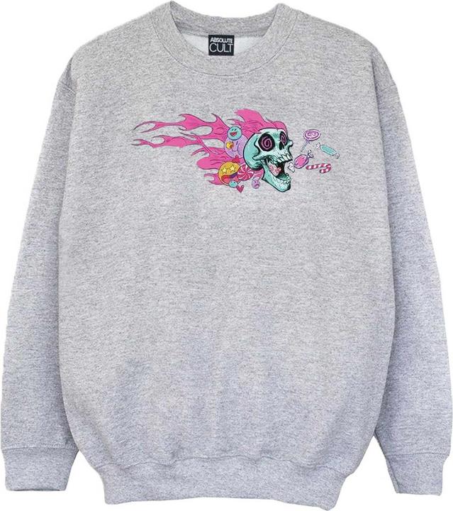 Actual product image Disney Boys Wreck It Ralph Candy Skull Sweatshirt (116)