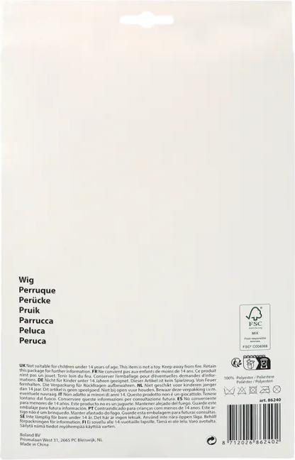 Actual product image Boland Frizzy hair wig