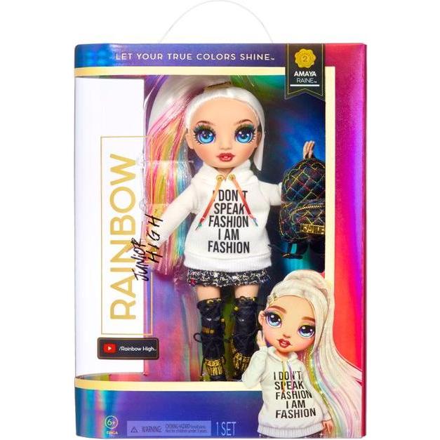 Thumbnail - Rainbow HIGH Junior High Doll Amaya Raine, 23 cm