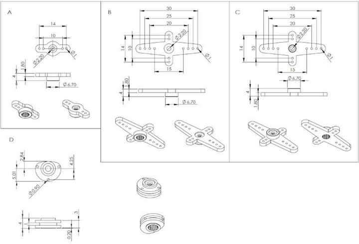 Produktbild Mks HV6120 Digital Servo für F5J, F3K...... inkl. carbon Servorahmen