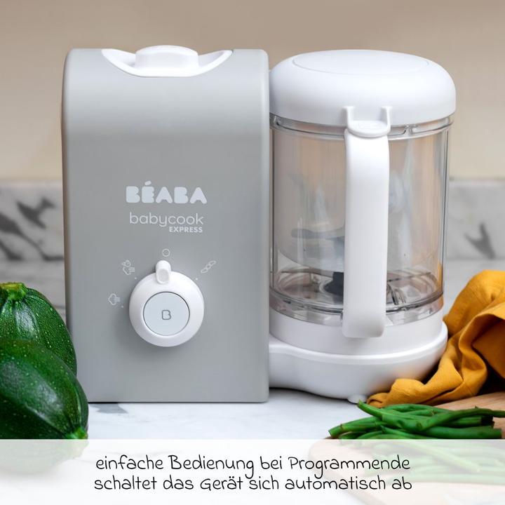 Actual product image Beaba Babycook Express, 4 in 1 baby food maker, fast cooking: less than 15 min, blending