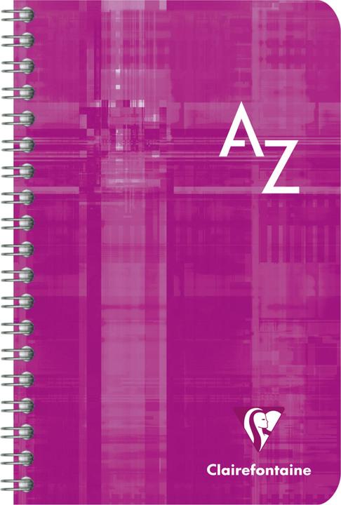 Image du produit Clairefontaine Cahier à spirales avec index (Spécial, Quadrillé, Couverture rigide)