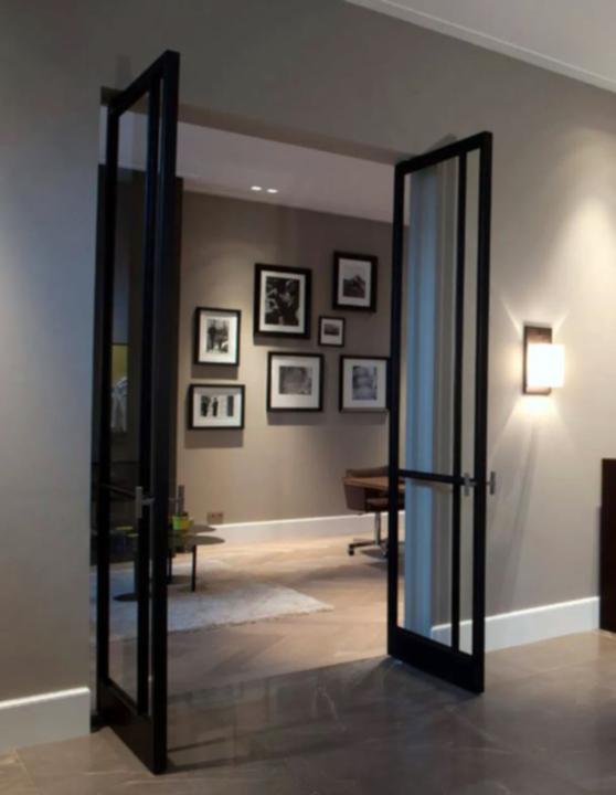 Actual product image FritsJurgens Ficci per porte Sistema Fx 40 mm versione A acciaio inox opaco