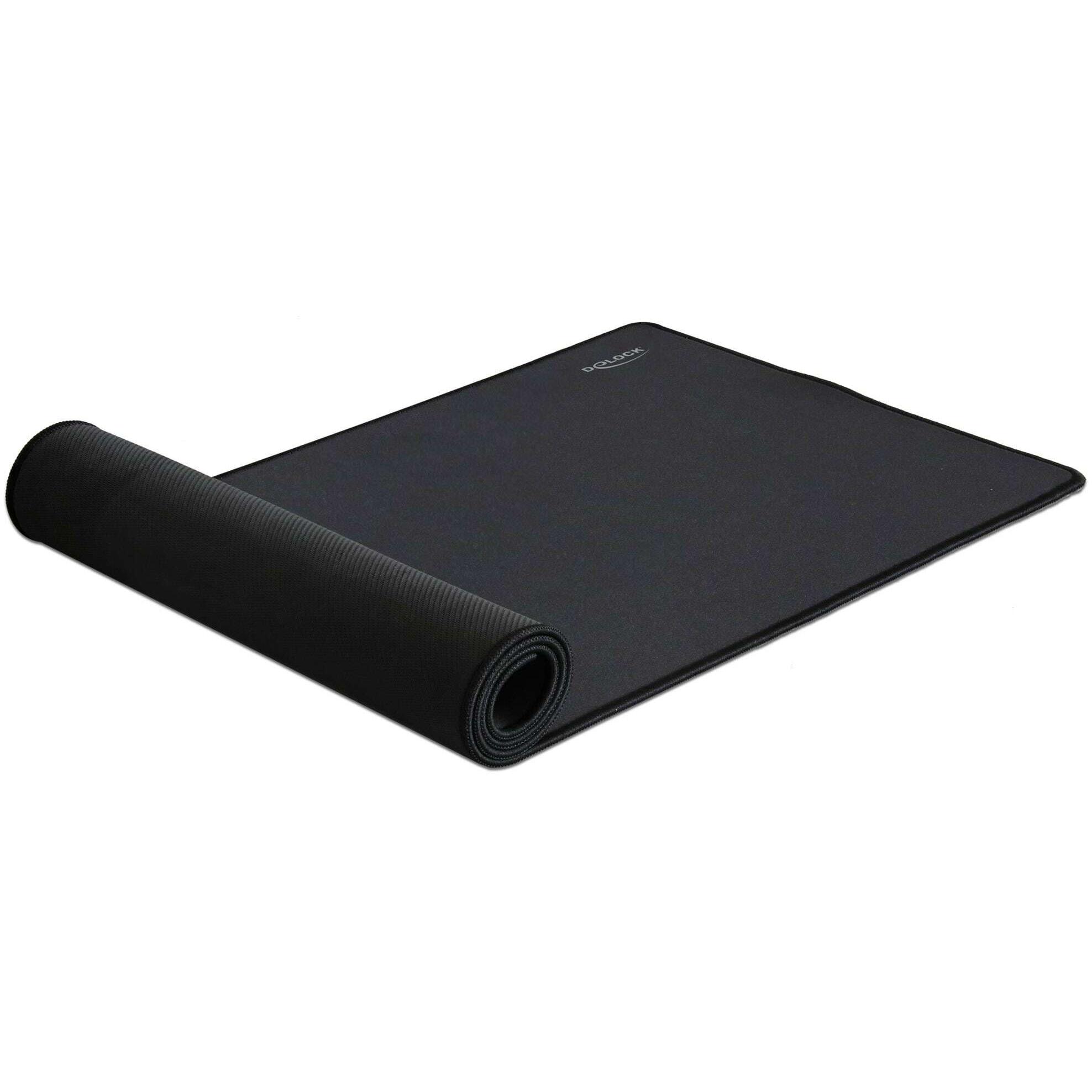 Delock 12557 (Wide), Mausmatte, Schwarz