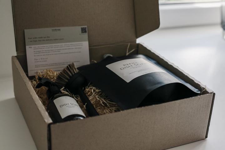 Produktbild Nordesign Nachfüllpackung Geschirrspülmittel Orangenaroma 750ml