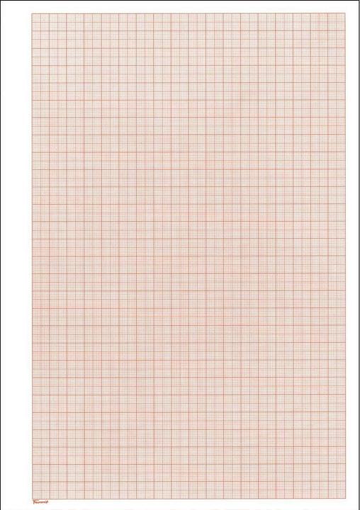 Produktbild Favorit Millimeterpapier Block weiss (21 x 29.7 cm, Kariert, Harter Einband)