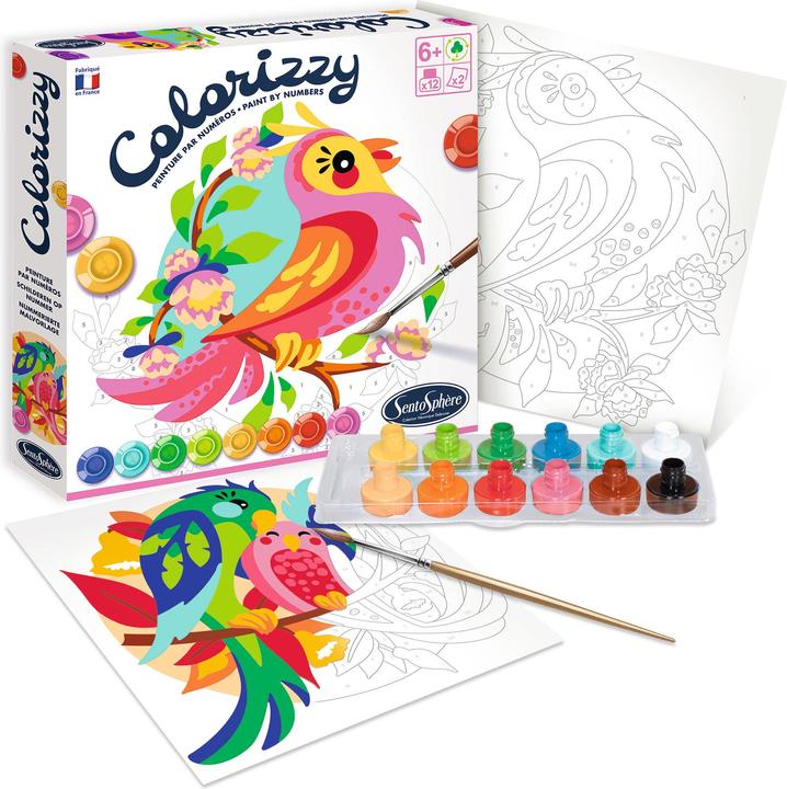 Produktbild Sentosphere Colorizzy Vögel SV