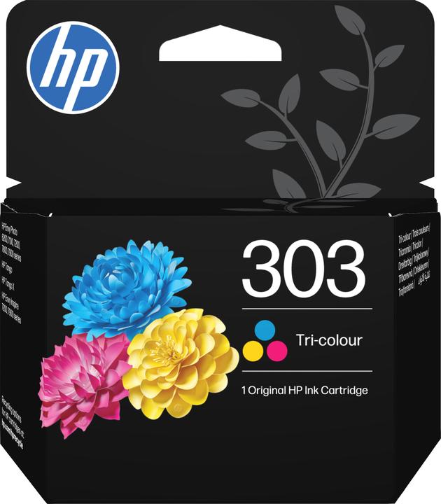 Actual product image HP 303 (C, M, Y)