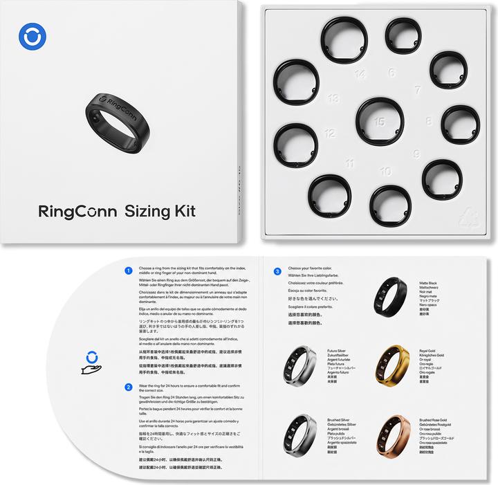 Produktbild RingConn Sizing Kit für Gen3 Grösse 6-15