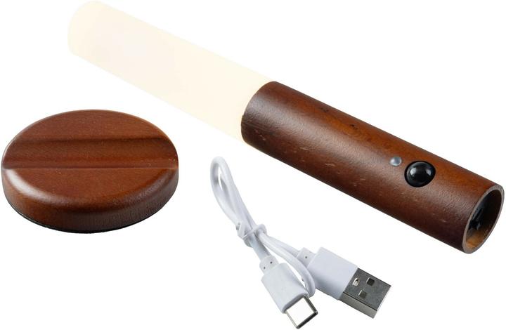 Produktbild FTM Wandleuchte mit Lichtsensor, Dunkelbraun, 2 Stk. (90 lm, IP20)