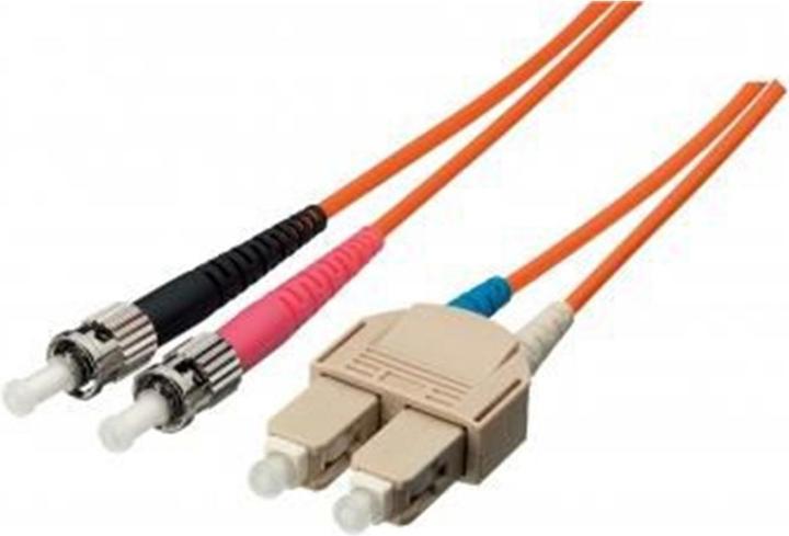 Produktbild equip LWL Patchkabel ST->SC Singlemode Duplex OS2 ge (2 m)