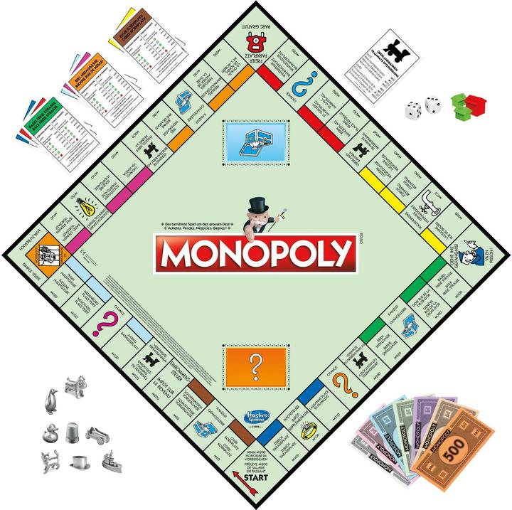 Produktbild Monopoly Classic Schweiz Edition (Deutsch, Französisch, 2 - 6 Spieler)