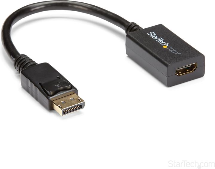 Produktbild StarTech DisplayPort auf HDMI Video Adapter / Konverter (HDMI, 26.50 cm)