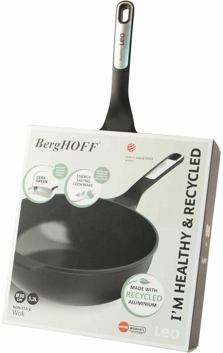 Image du produit BergHoff Phantom (30 cm, Wok, Aluminium)