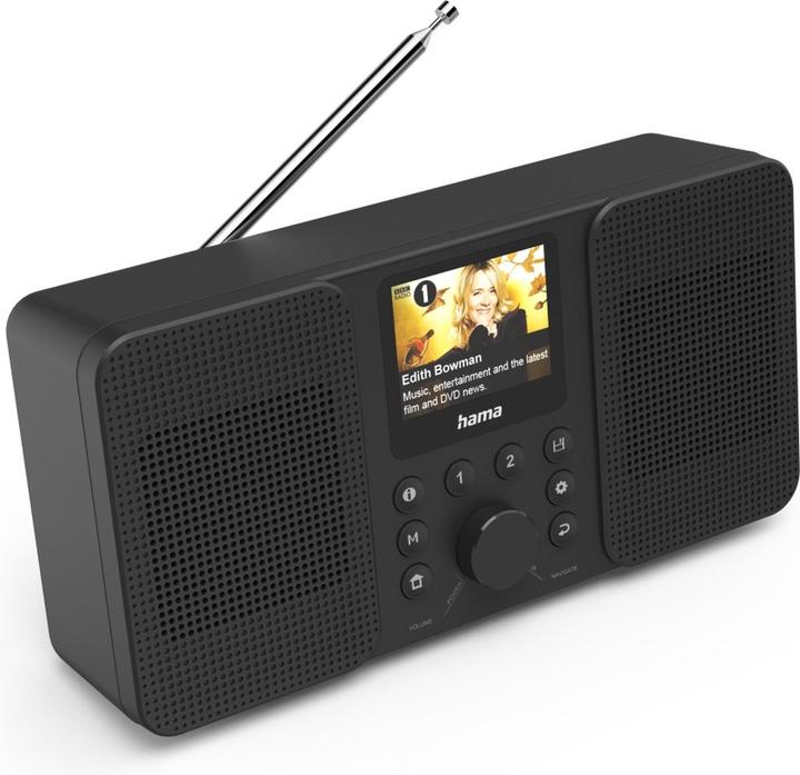 Produktbild Hama DIR10 (DAB, DAB+, FM, Internetradio, Bluetooth, UNDOK, WLAN)