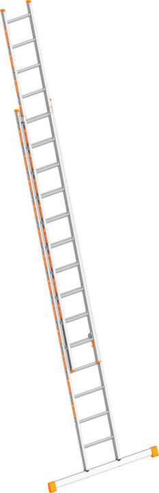Produktbild kaiserkraft Alu-Schiebeleiter (Anlegeleiter, 710 cm)