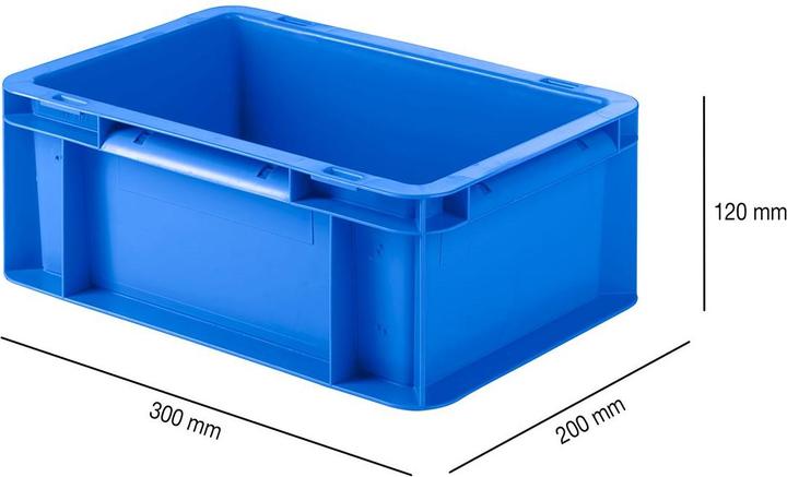 Immagine prodotto Schäfer Shop Euro Box Serie EF 3120, 3170, 3220, in PP, pareti chiuse (4.20 l)