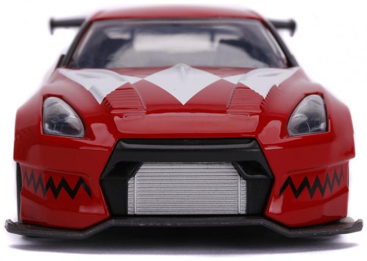 Actual product image Jada Power Rangers 2009 Nissan GT-R R35 1:32