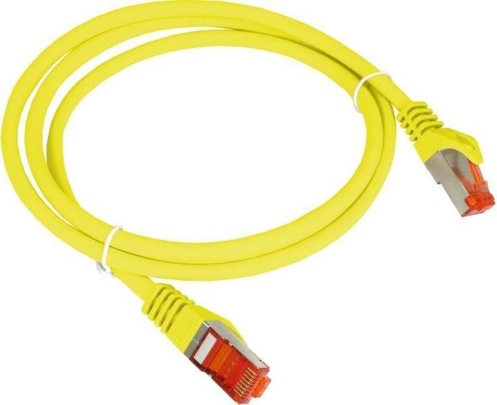 Produktbild Alantec AVIZIO KKS6ZOL0.5 Netzwerkkabel Gelb 0 5 m Cat6 F/UTP (FTP) (F/UTP, CAT6, 0.50 m)