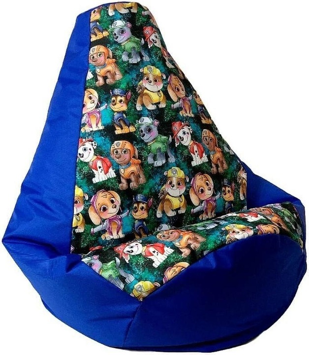 Produktbild Go Gift Sako Tasche pouffe Pear Druck Kornblume-PAW Patrol XL 130 x 90 cm