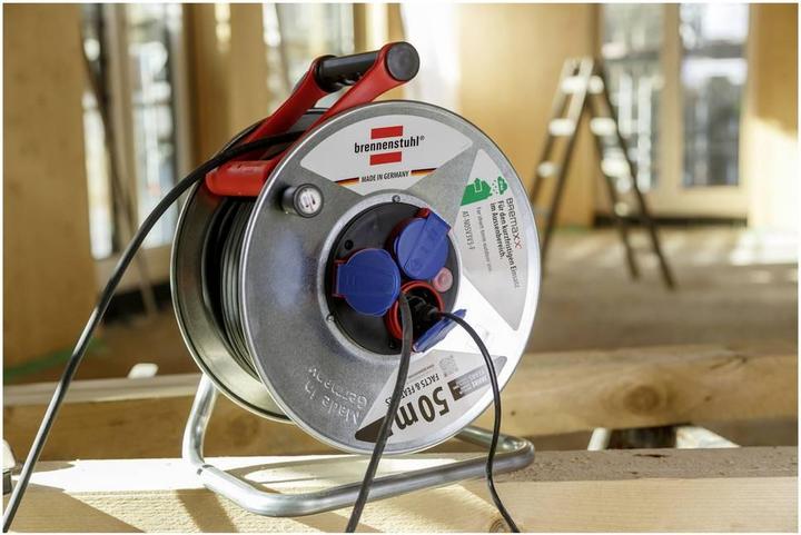 Produktbild Brennenstuhl Garant S IP44 Kabeltrommel 50m AT-N05V3V3-F 3G1.5 (50 m, 1.50 mm²)
