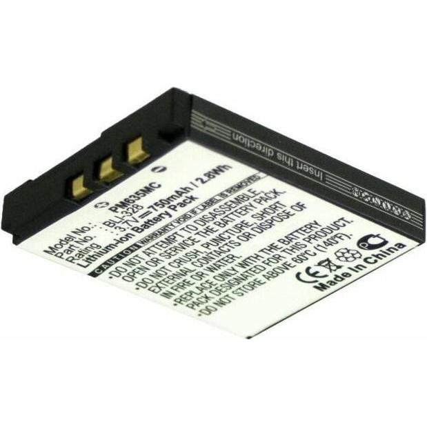 CoreParts Camera Battery for GE (Akku), Kamera Stromversorgung, Schwarz
