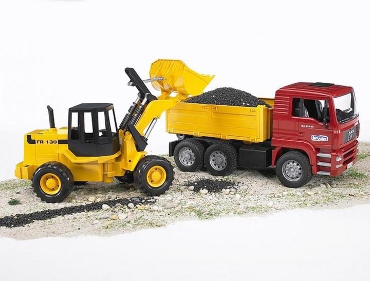 Productafbeelding Bruder Man kipper met gelede wiellader