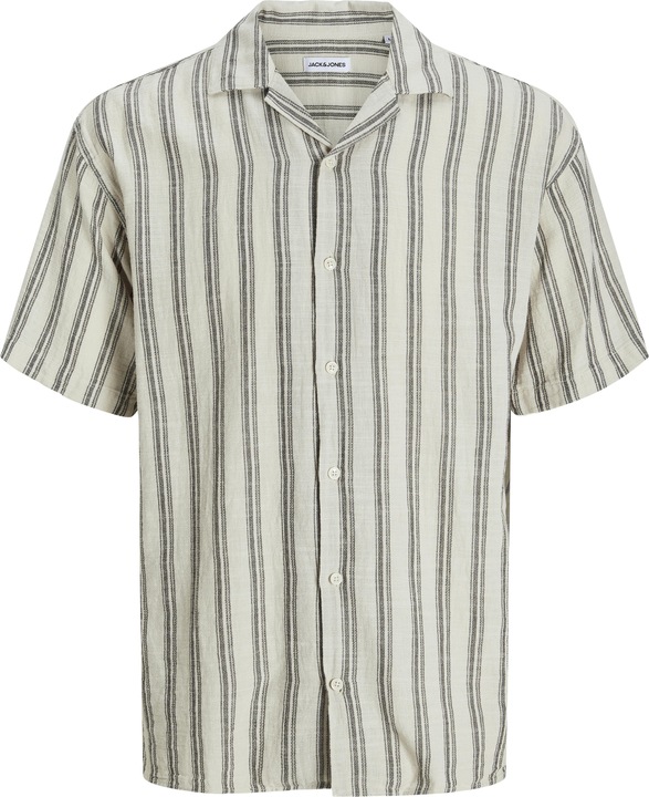 Jack & Jones Jjeenzo Stripe Resort Shirt Ss Sn