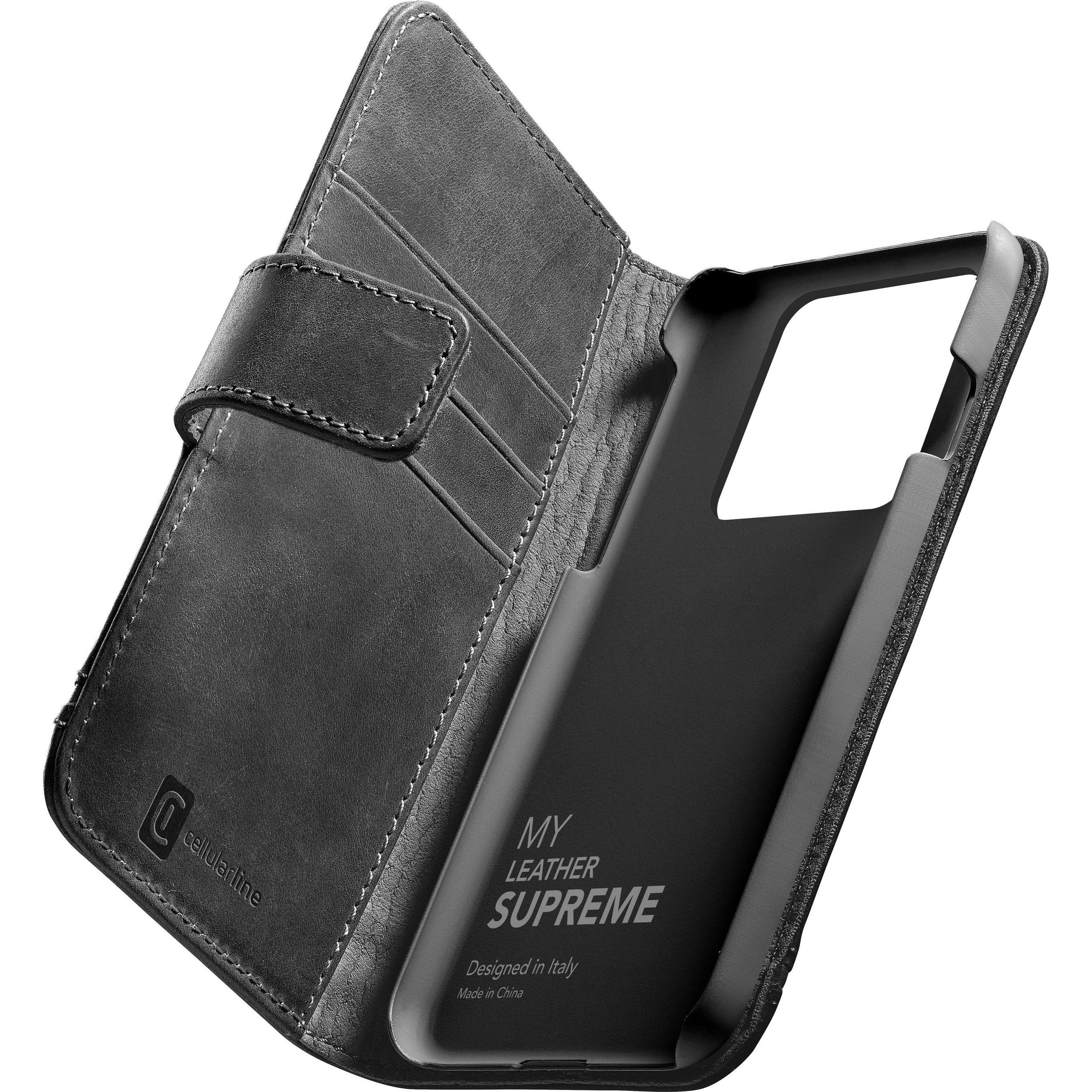 Thumbnail - Cellularline Supreme Case (Apple iPhone 14 Pro Max), Smartphone Hülle, Schwarz